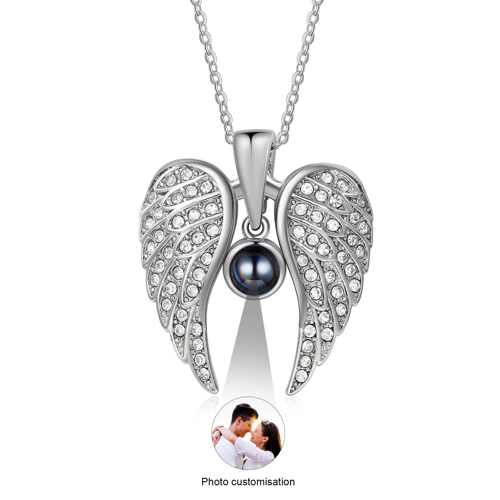Collar Angel con Foto Secreta