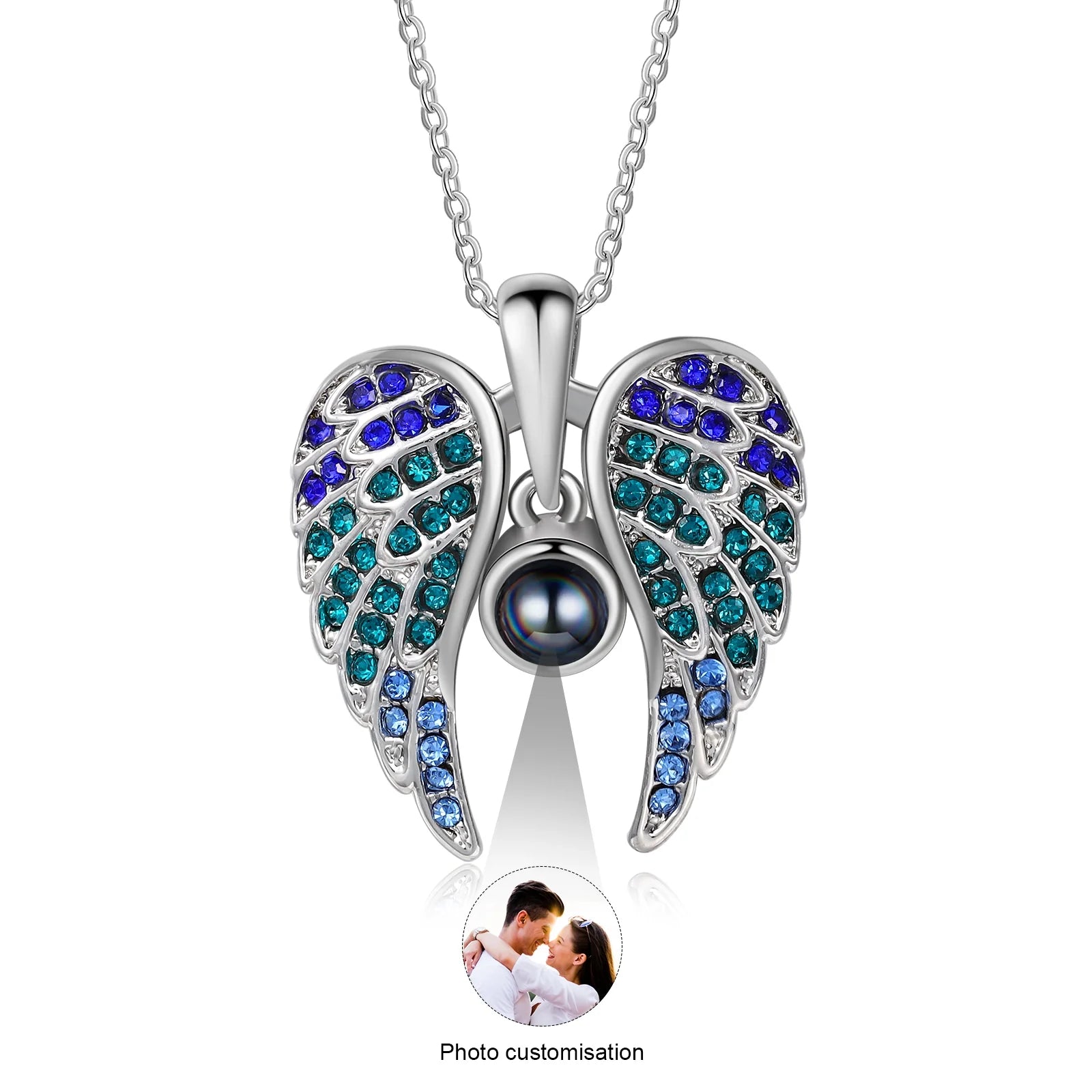 Collar Angel con Foto Secreta