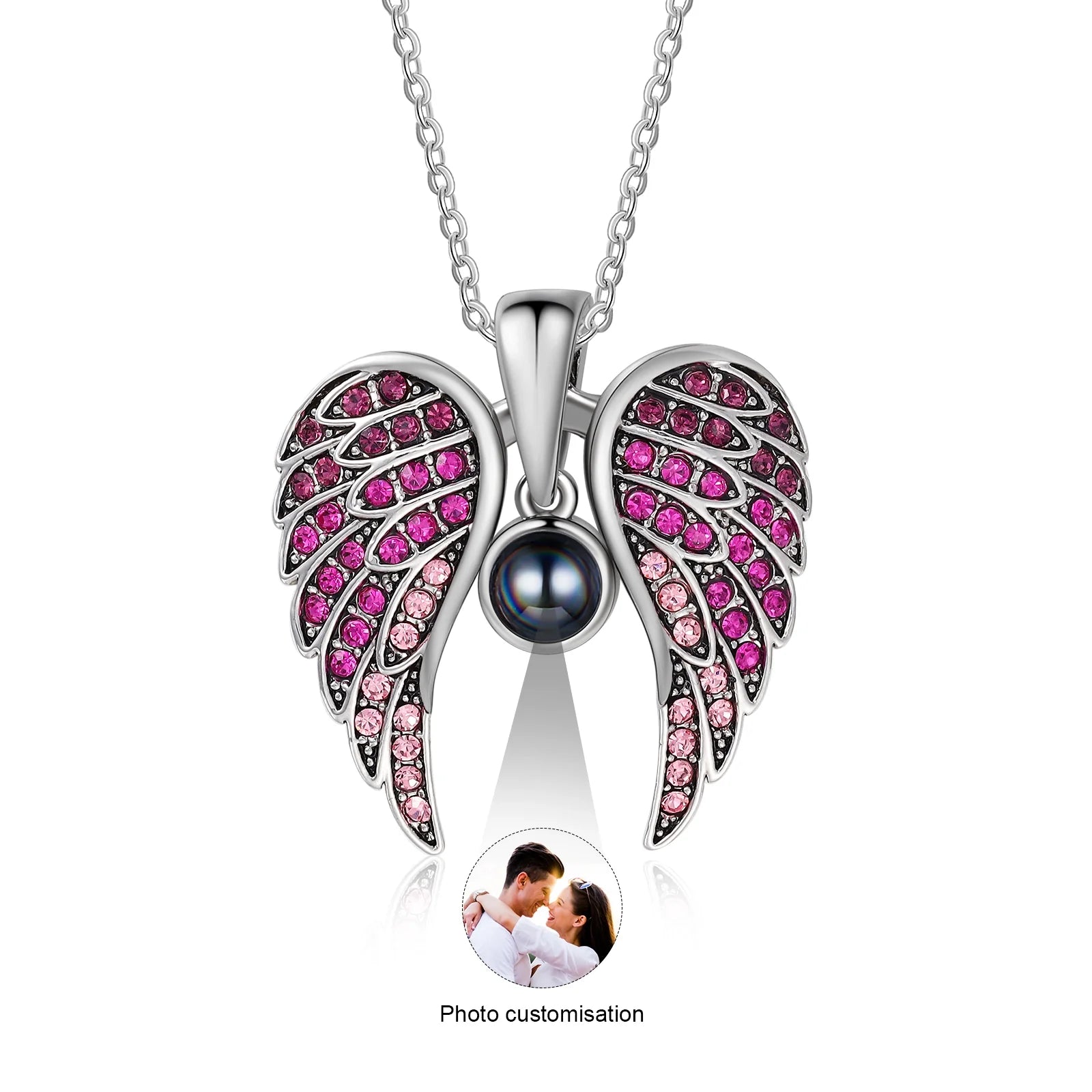 Collar Angel con Foto Secreta
